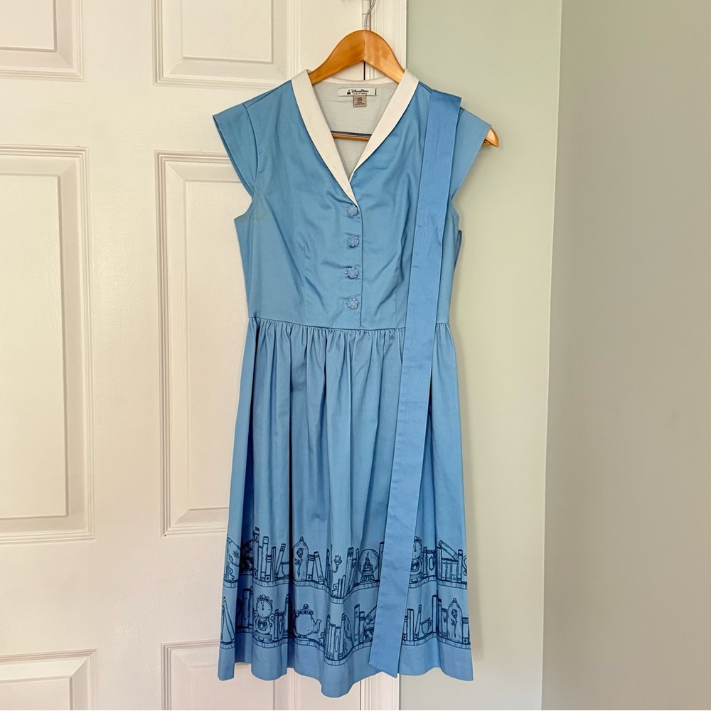 Disney Parks Blue Belle Dress